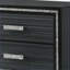 Haiden Weathered Black 2-Drawer Storage Nightstand-1100950692