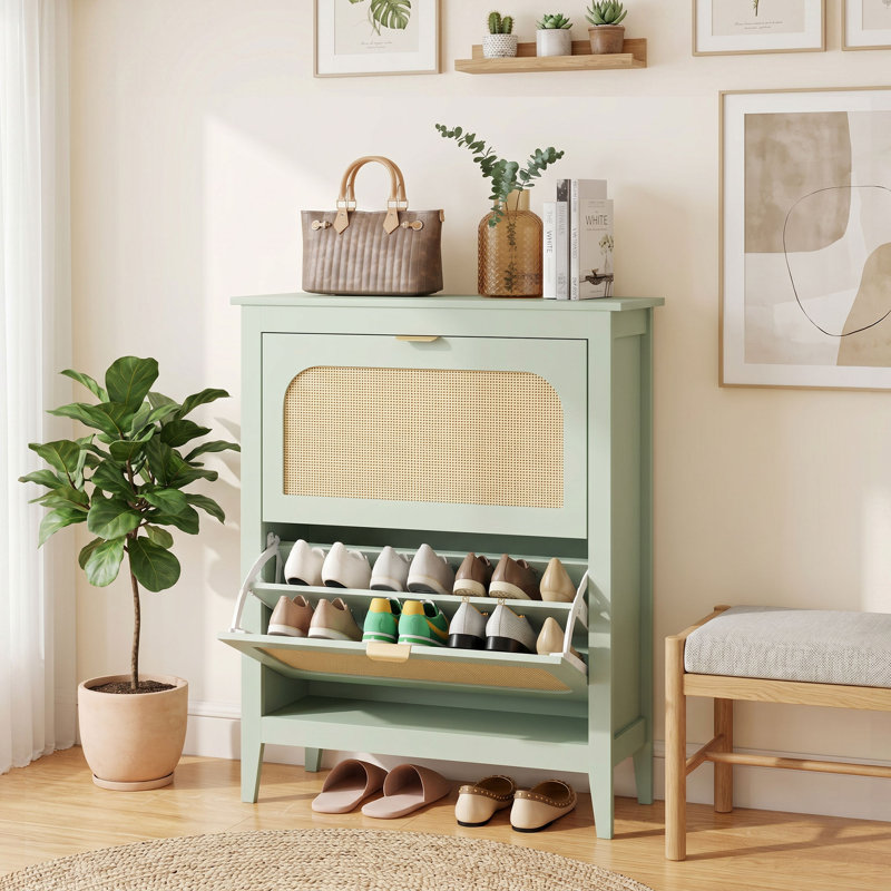 Shoe Storage Cabinet, 95.5 cm H x 80 cm W x 24 cm D