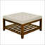 Table basse rembourrée