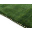 Handwoven Wool Gabbeh Uni Green Rug-61445129