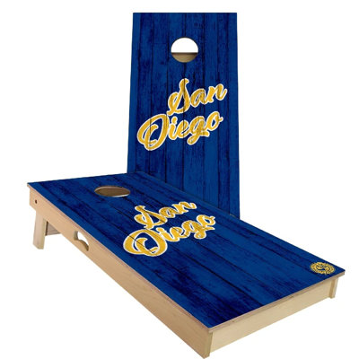 San Diego Vintage Baseball All-Weather Composite Cornhole Set