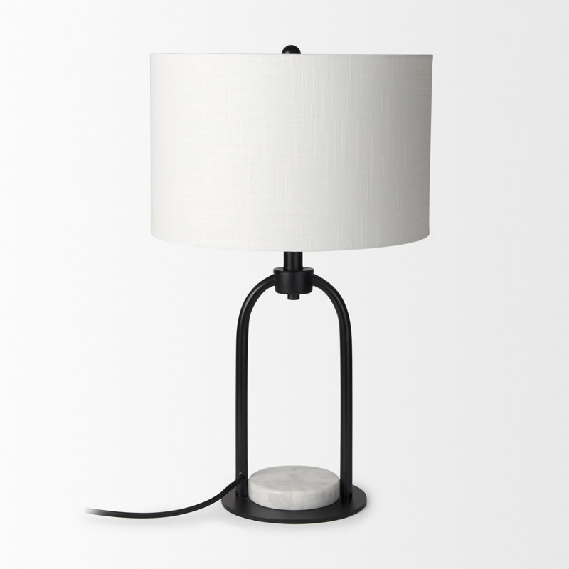 Lampe de table en marbre Huan