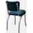 Retro Home Upholstered Channel Back Dining Chair-10955922