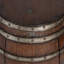 Calumet Rustic Barrel Side Table