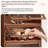 23.62"Brown solid wood display shelf bookcase-1311577467