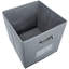 Boîte de rangement pliable en tissu