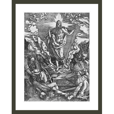 «Respiration» de la série «The Great Passion» par Albrecht Dürer, impression giclée sur cadre