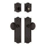 Nostalgic Warehouse Meadows Entry Set with Porcelain Knob