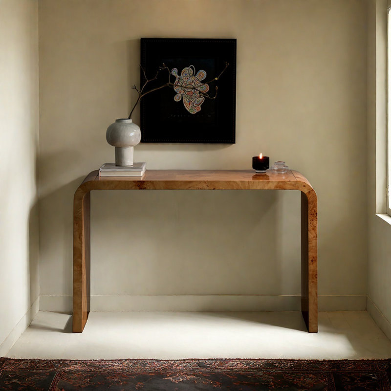 Modern Solid Wood Console Table
