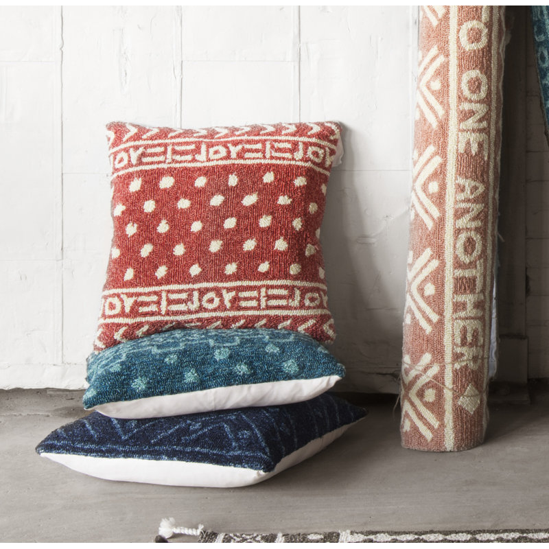 Chevron Throw Pillow, No Fill