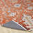 Aldora Ember Red Bloom Power-Loomed Cotton Area Rug-900600459