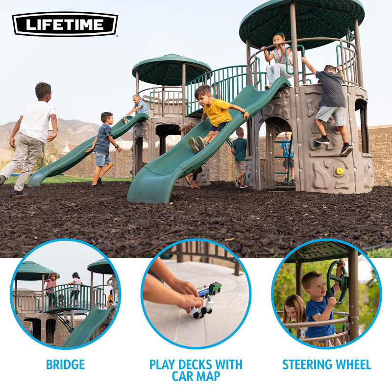 Lifetime Double Adventure Tower
