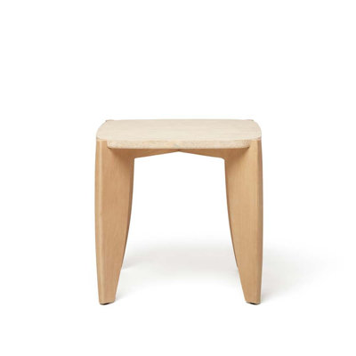 Table d'appoint Rocco - Travertin