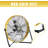 Heavy Duty Shroud Fan In Yellow With IP 44 Enclosed Powerful 1/4 Motor, High Velocity Air Circulator