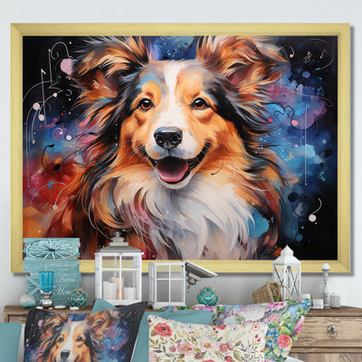 " Shetland Sheepdog Portrait I "