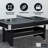  Hathaway Spartan 6 Ft Pool Table, with Ping Pong Multi Game Combo Tables for Family Recreation Game Rooms - Includes Billiard Balls, Cues, Paddles, Brush & More