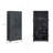 Bookcase Cabinet In Charcoal Gray-1580001140