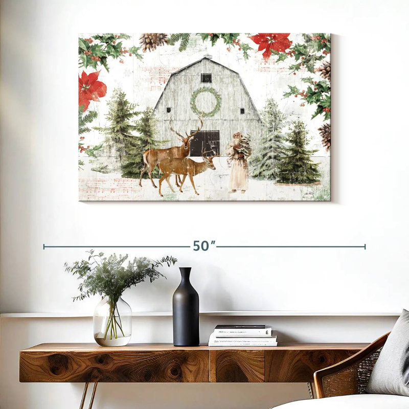 Wooded Holiday I, H 26 po x l 39 po