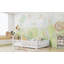 Lit double avec lumière et lit surélevé avec clôture et toit pour enfants, garçons, blanc-1228863061-1228863060