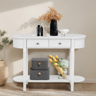 Console avec design incurvé