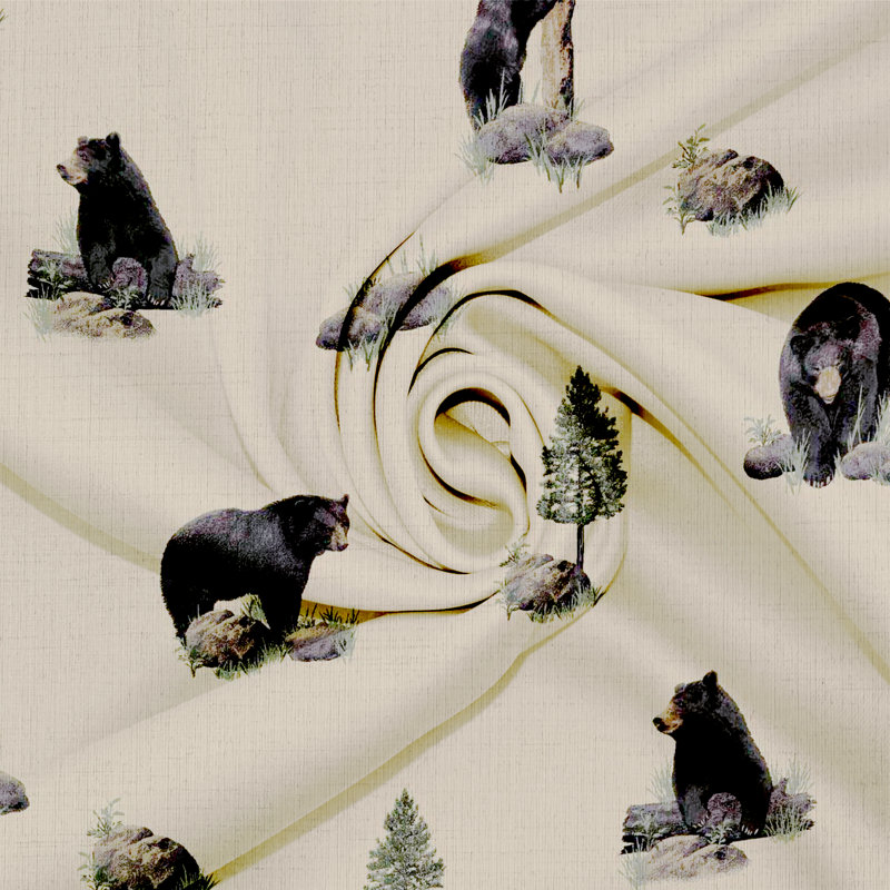 Ensemble de draps 100% coton The Bears The Bears, Simple