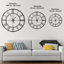 Hackney Roman Iron Wall Clock-858543878-863543078