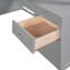 Lit mezzanine avec échelle, tablettes et bureau-670802417-670802412