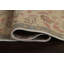 Tapis de couloir beige en laine noué à la main de conception unique 1 pi 9 po x 10 pi 3 po New Age