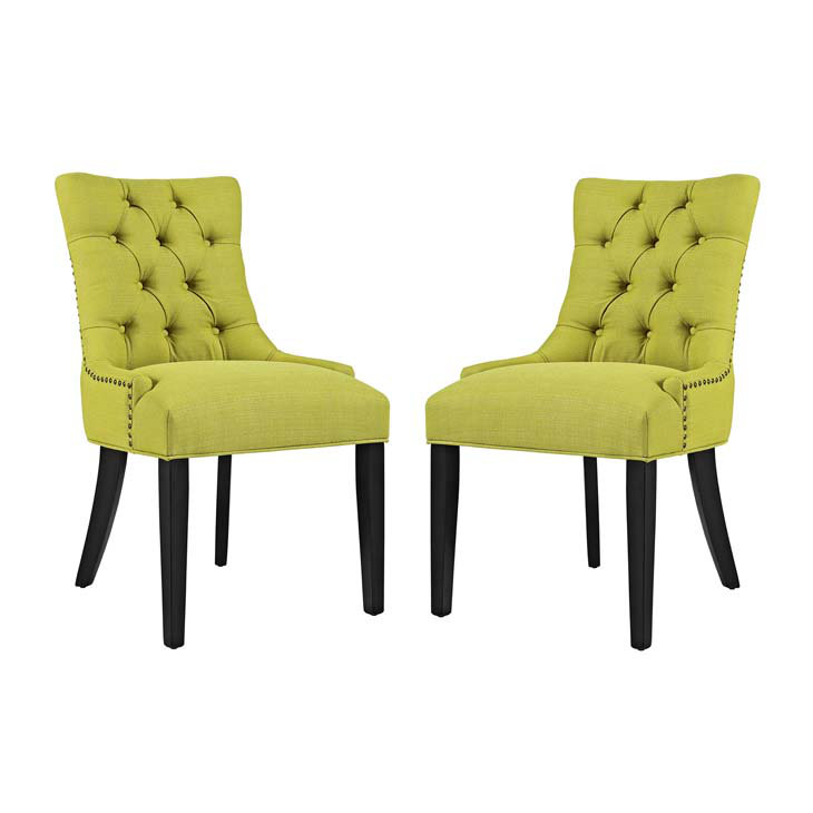 Regent Fabric Dining Chair, Wheatgrass