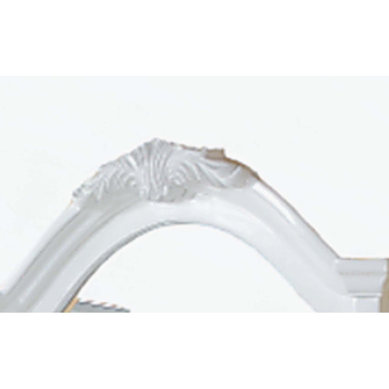 Estrella White Finish Mirror