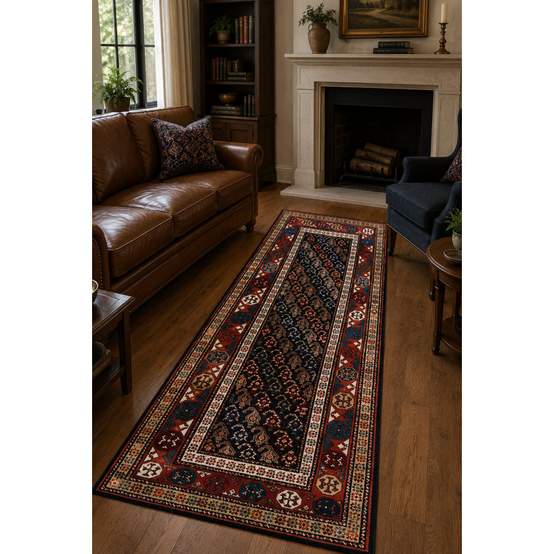 Hand Knotted Wool Geometric Area Rug