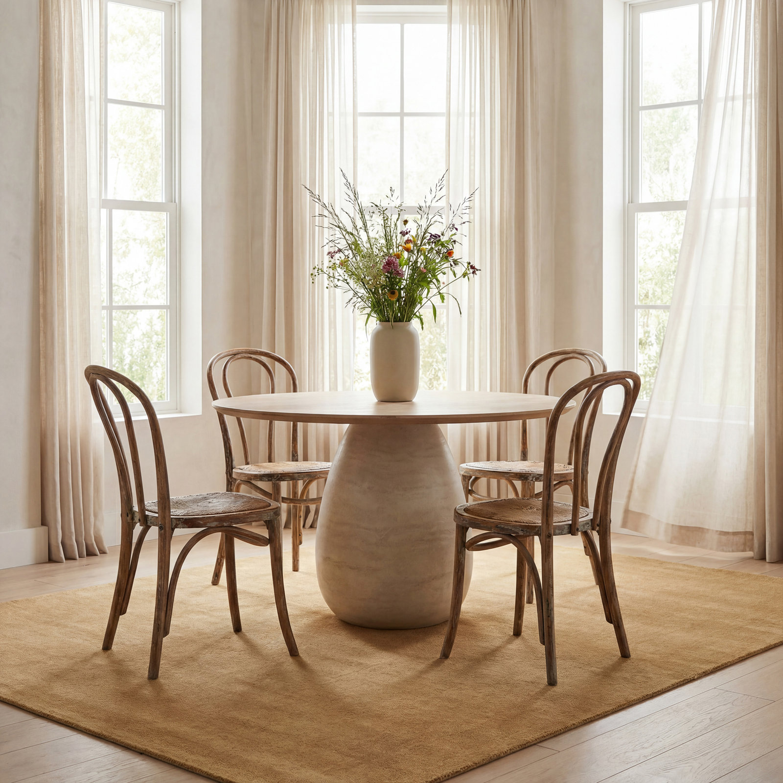 Gania Tan Hand-Loomed Rug, Rectangle 8'6" x 11'6"