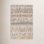 Paint Chip Natural Machine Washable Rug
