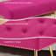 Banc rembourré en velours Chereese-915414880
