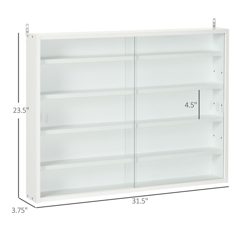 Vitrine à 5 niveaux, Blanc