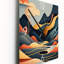 Jaweria - Abstract Landscape Wall Clock-250986267