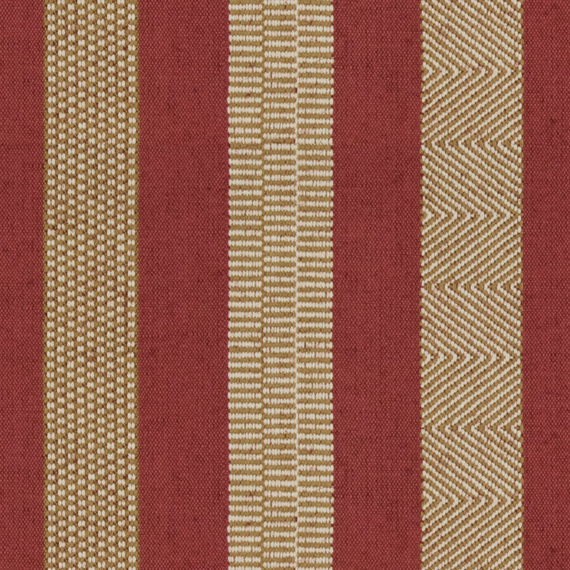 Berber Fabric, Rhubarb/Oro