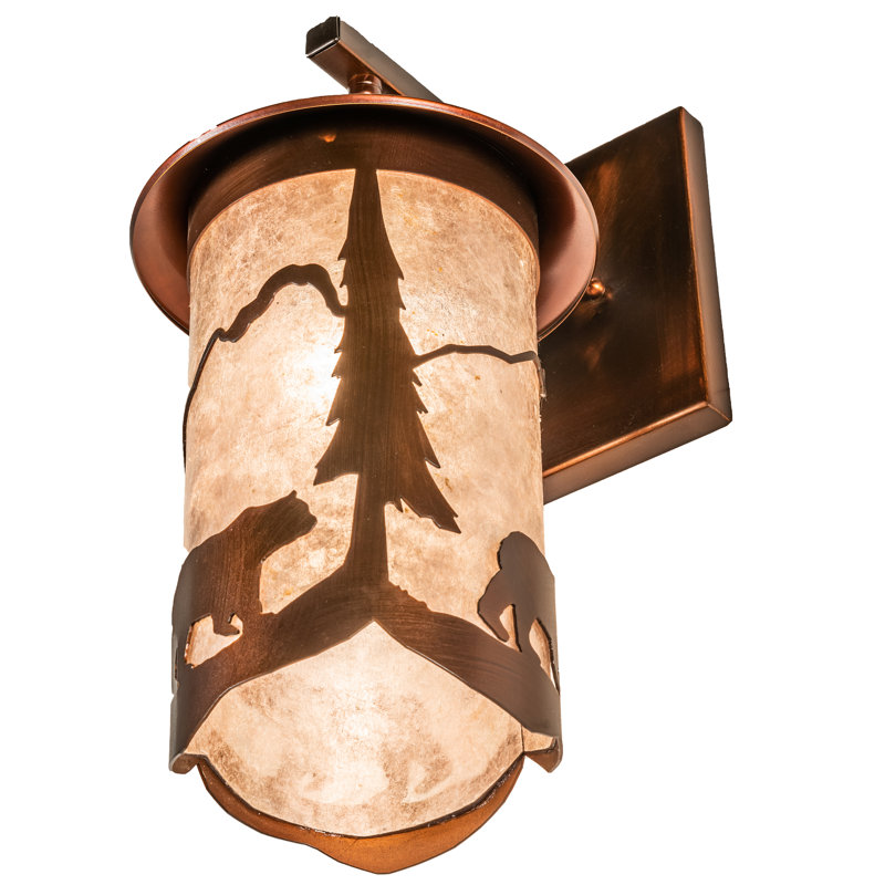 Rustic Lodge 1 - Light Armed Sconce