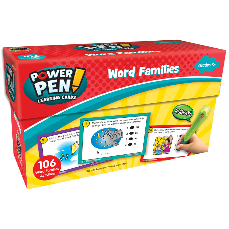 Power Pen Learning Cards