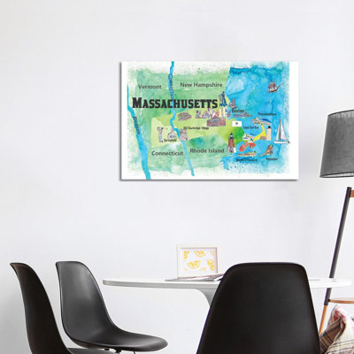Massachusetts Travel by Markus & Martina Bleichner - Wrapped Canvas Print