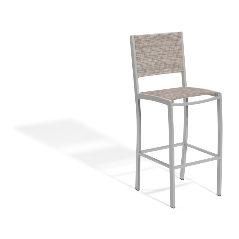 Travira Outdoor Bar Stool, Bellows
