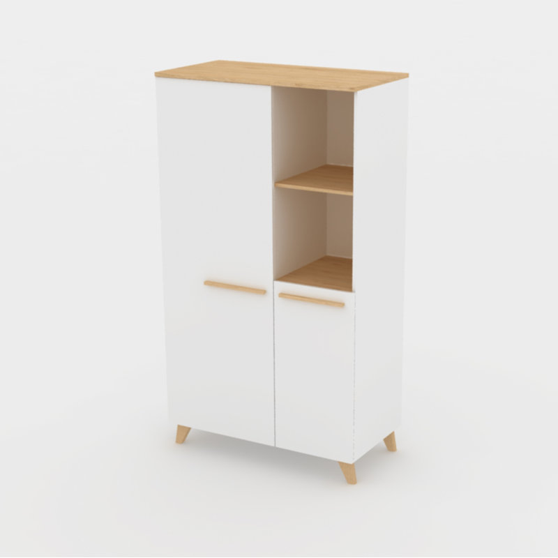 Leon 2 Door Wardrobe