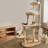 4 Tiers Cat Tree with Condons,Perch,Scratching Posts
