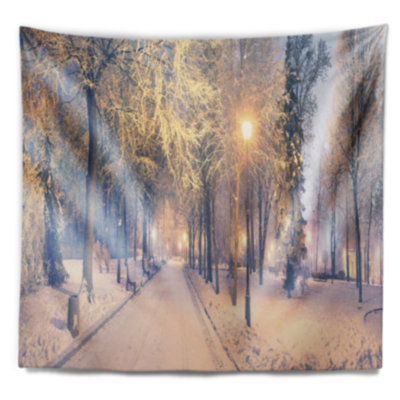 Landscape Polyester Tapestry