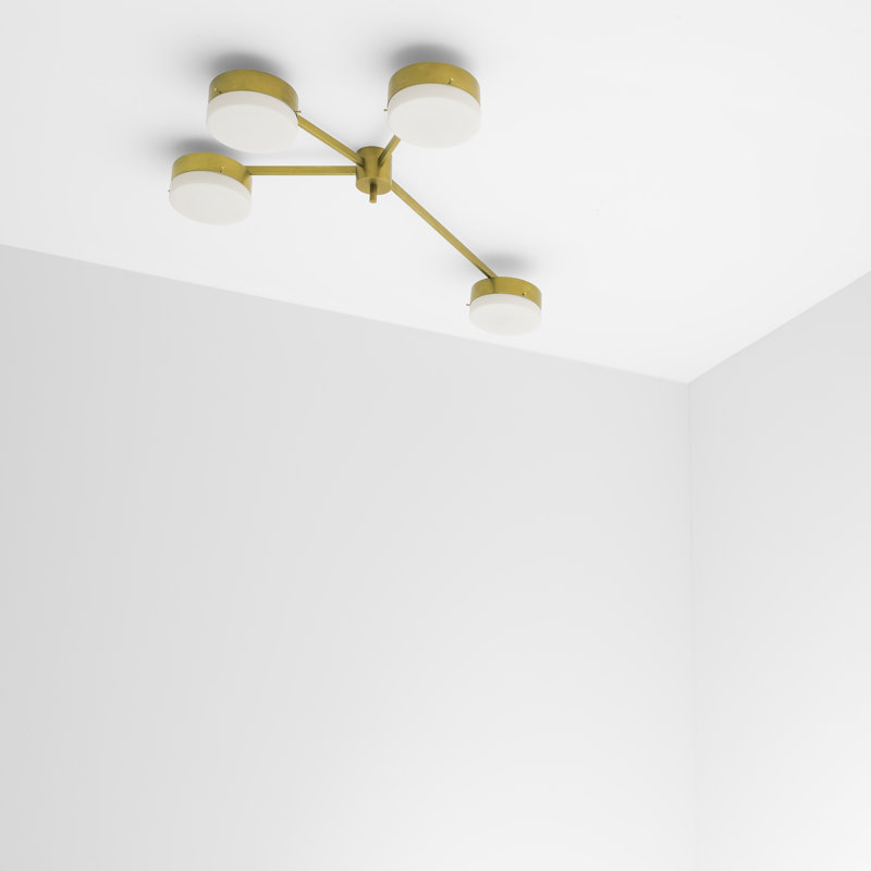 4 - Light LED Flush Mount