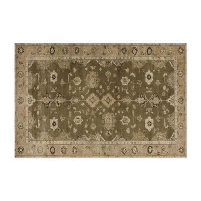 Tapis intérieur et extérieur brun Overdyed
