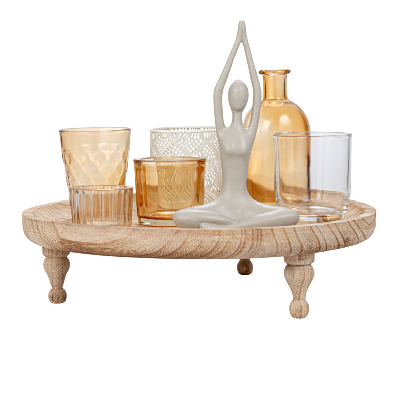 10.25'' H Glass Tabletop Votive Holder