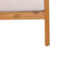 Ensemble de conversation d'extérieur 5 pièces en bois d'acacia avec plateau à lattes et coussins-124608875-124608876