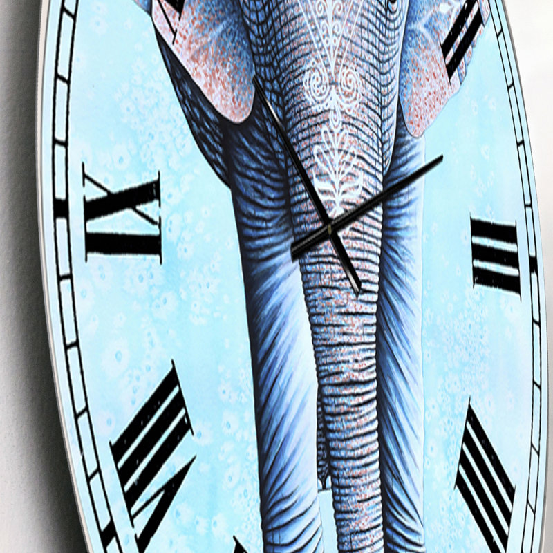 Horloge murale peinte, Petit