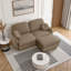 Canapé en forme de L en forme de L 73,2 po avec repose-pieds mobile Rumley-133415627
